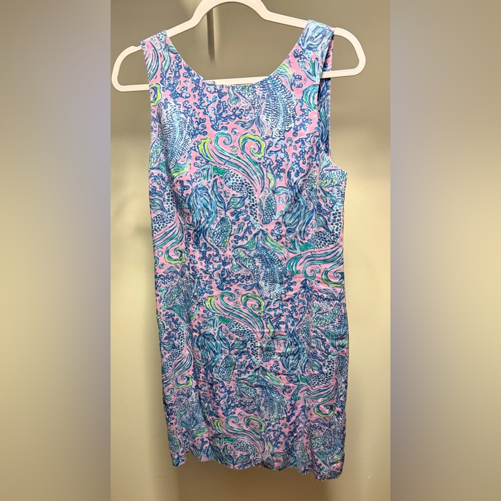 NWT Lilly Pulitzer We Mermaid It Shift Dress - Size 8